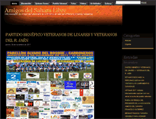 Tablet Screenshot of amigosdelsahara.net